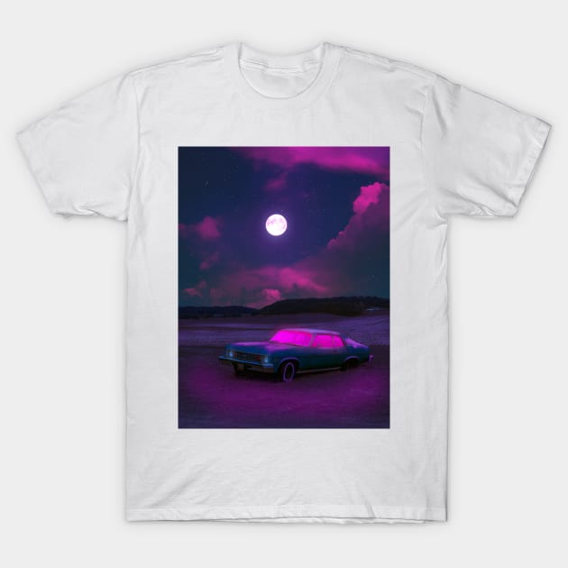 Night Drive II T-Shirt by Yagedan